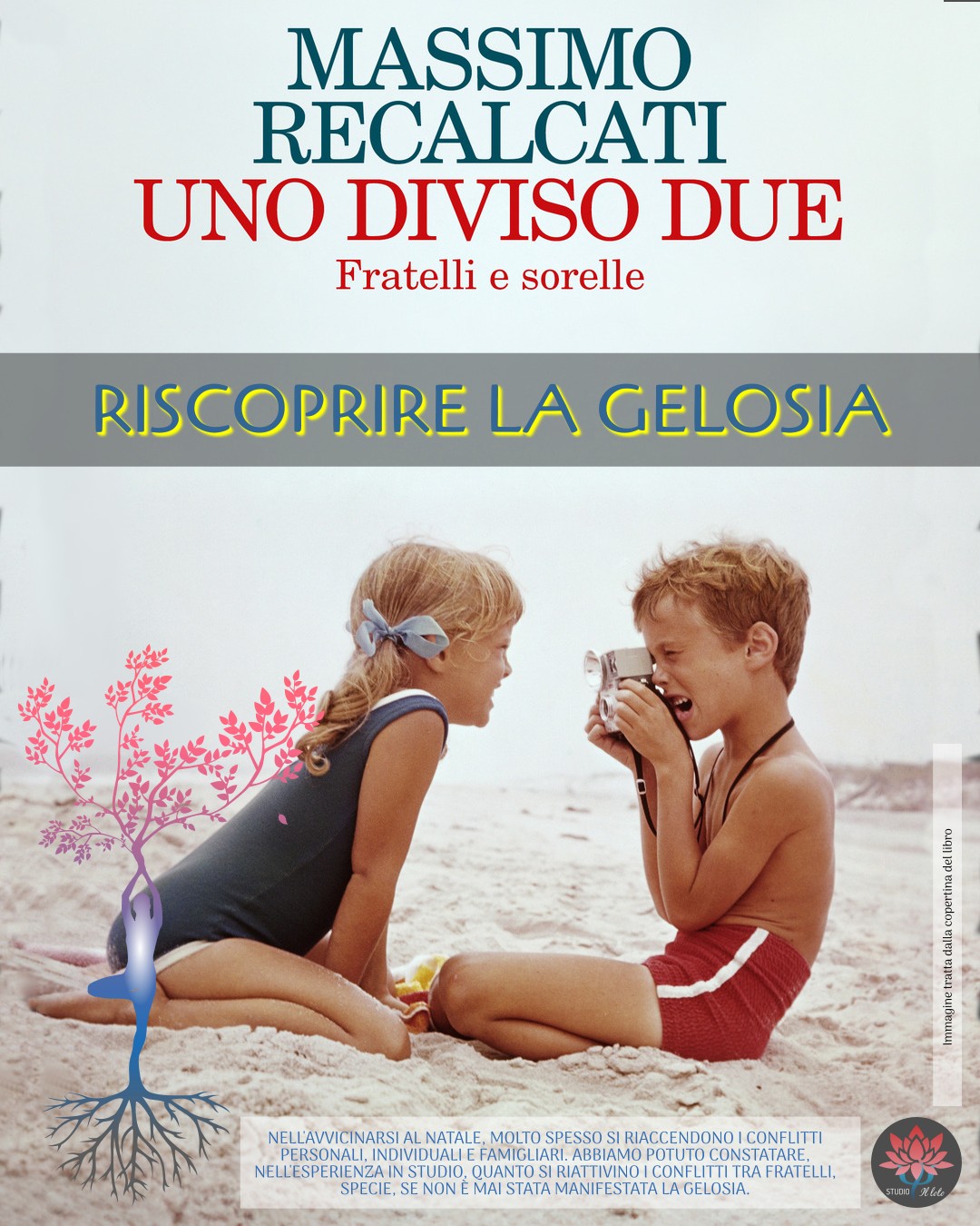 Copertina di Uno diviso due, di Massimo Recalcati