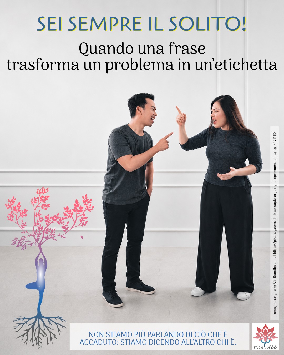Litigio con gli indici puntati Litigio con gli indici puntati